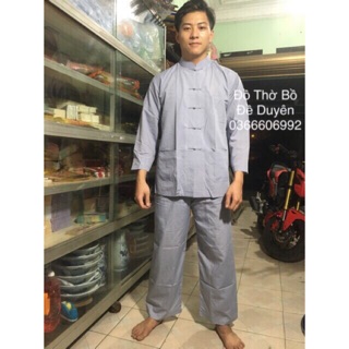 Quần áo đi chùa nam giới