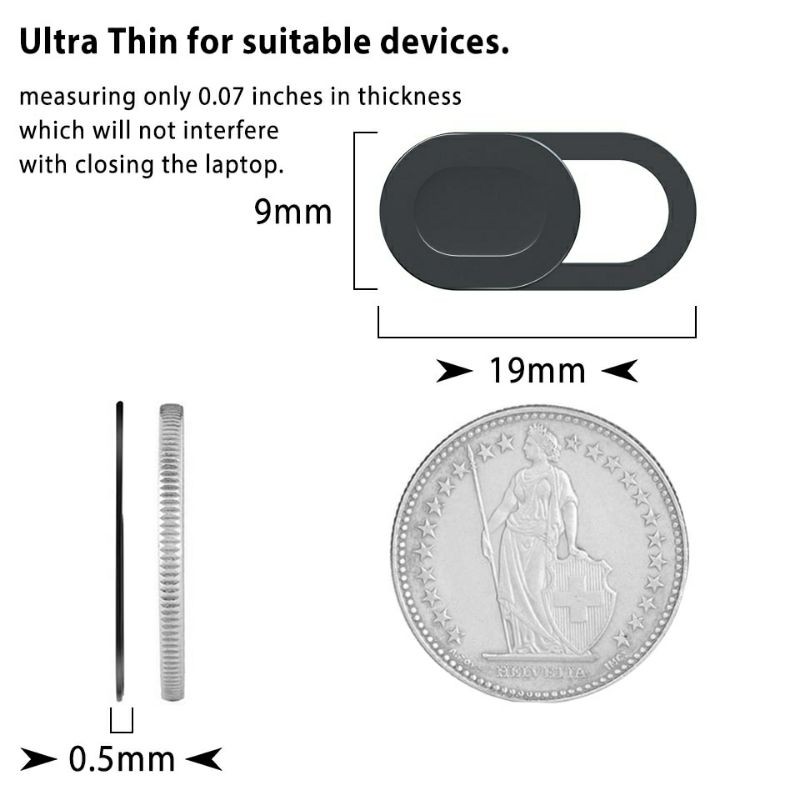 Tấm che webcam/ camera bảo vệ sự riêng tư tiện dụng cho Laptop/ điện thoại