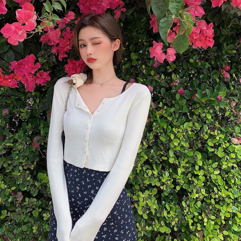 🍒🍒 Set Đầm 2 Dây Hoa Nhí + Áo Khoác Mỏng Cho Nữ🍒🍒