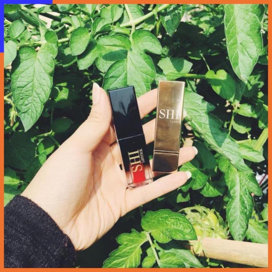 [Hàng mới về] Son lì SHI mềm mịn như nhung chống thấm nước chống khô môi lâu trôi - Son ăn được [HÀNG CHÍNH HÃNG] V V V | BigBuy360 - bigbuy360.vn