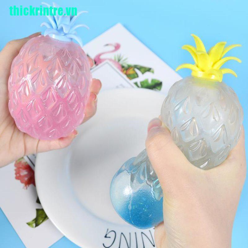 {newte}Pineapple Anti Stress Grape Ball Funny Gadget Vent Decompression Toys For kids