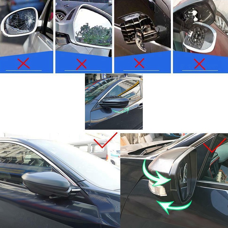 Gương Chiếu Hậu Gấp Mở Tự Động Thông Dụng Cho Xe Hơi