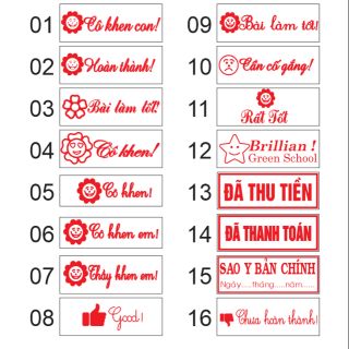 Khắc dấu trên mặt dấu kt : 14mm × 38mm. Dấu TD Stamp