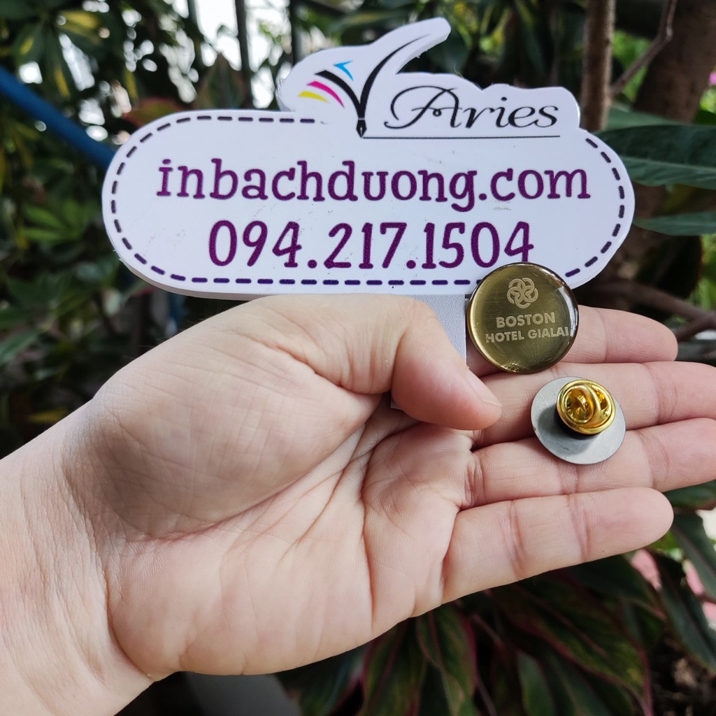 Huy hiệu - phù hiệu công ty  - IN BẠCH DƯƠNG