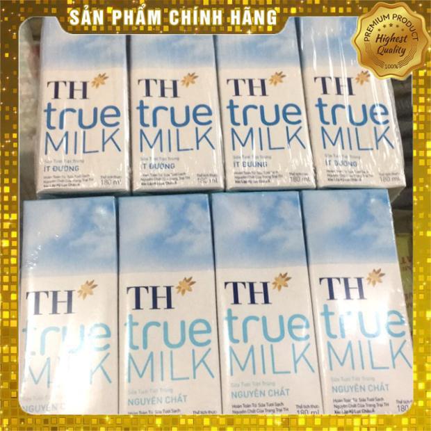 Sữa Tươi TH True Milk lốc 4 hộpx180ml