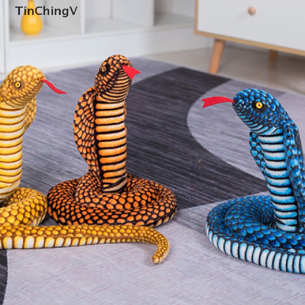 [TinChingV] Thú Nhồi Bông Hình Rắn Mềm Mại Đáng Yêu