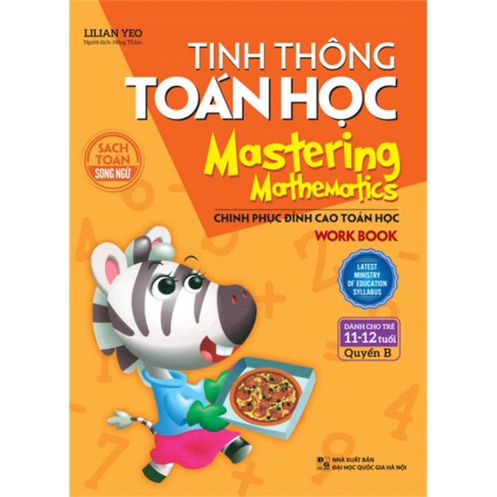 Sách - Song ngữ - Tinh thông Toán học - Quyển B (dành cho 11 - 12 tuổi)