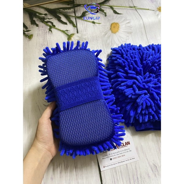 GĂNG TAY RỬA XE BỌT BIỂN CÓ QUAI CẦM HÀNG CỰC ĐẸP KÈM ẢNH THẬT SHOP CHỤP