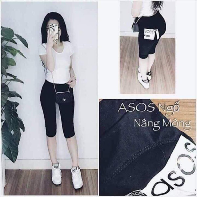 Quần legging nâng mông ASOS thần thánh chuẩn loại 1