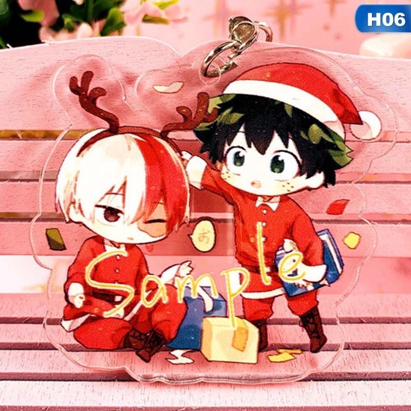 Móc Khóa Hình Nhân Vật Anime Học Viện Anh Hùng