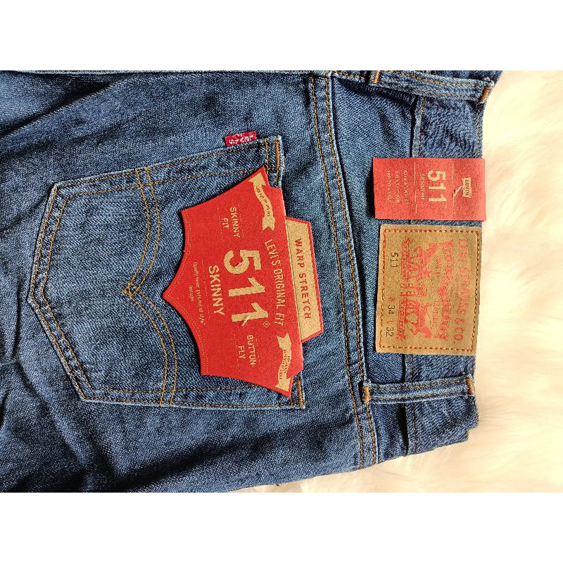 QUẦN JEANS LỬNG NAM HÀNG VNXK HIỆU LE.VIS 511(A2)