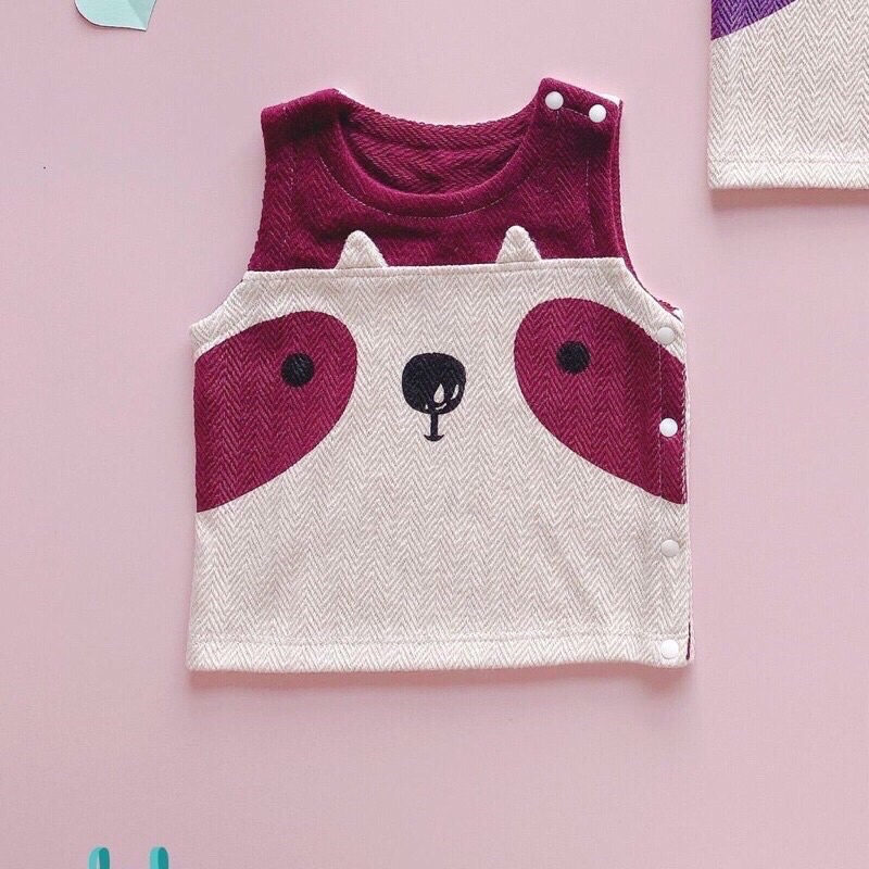 [xả hàng] Áo gile Little Love bé trai/ bé gái  (0-3y)