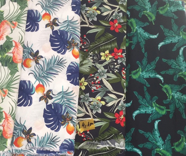 Vải tơ thải sale ib chọn mẫu