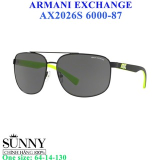 Kính Mát Unisex Armani Exchange AX2026S