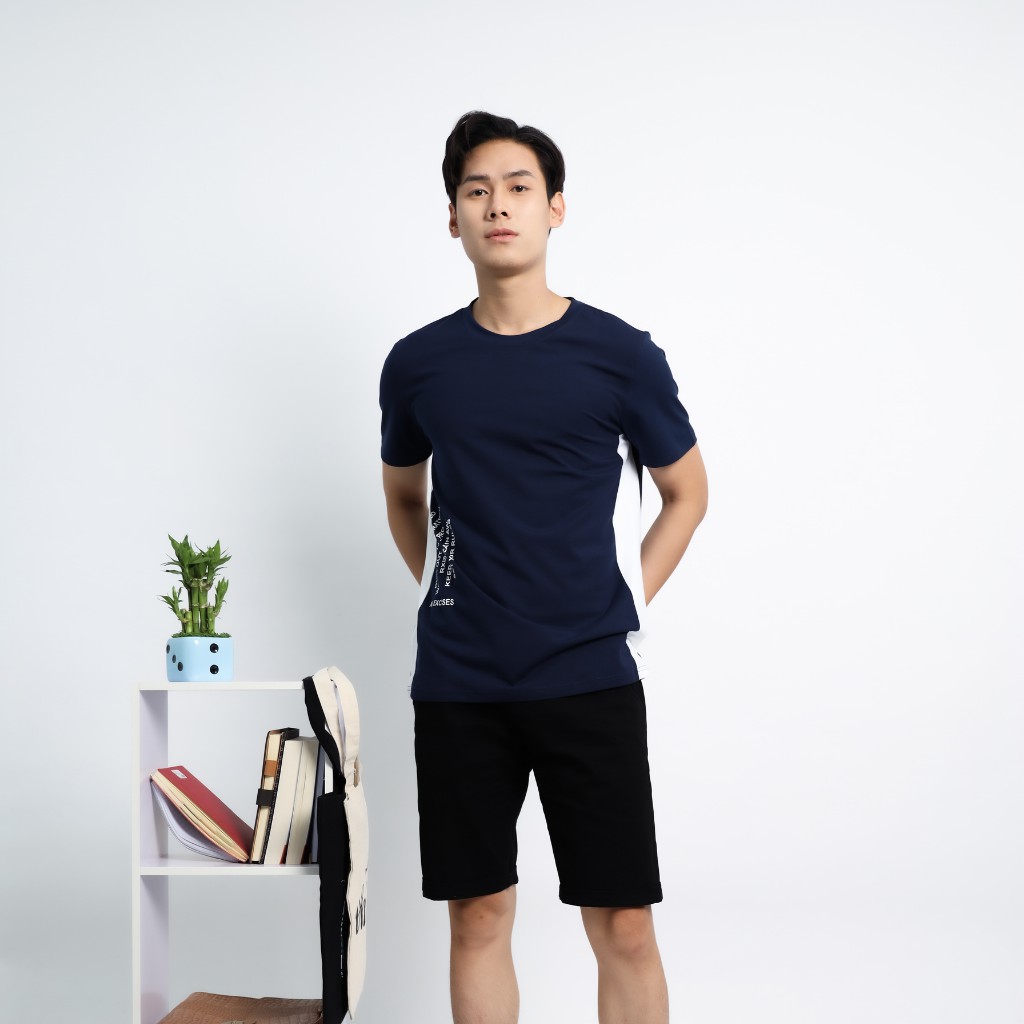 [7 Màu] Áo Phông Nam Đẹp In Chữ Có Màu Đen,Trắng,...Áo Thun Nam Trơn Cao Cấp ,Thấm Hút Tốt - AT02- GUSTA