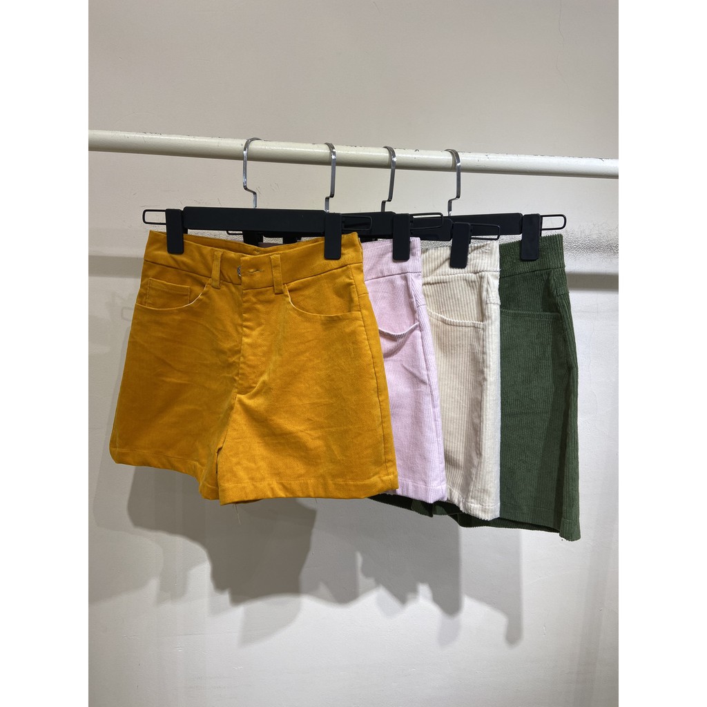 GingerBear - Quần Shorts Nhung - Dinosaur Shorts  ( Có Ảnh Chụp Tại Cửa Hàng )
