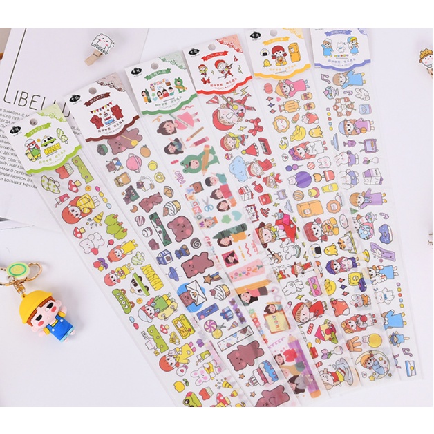 Sticker Dán Dễ Thương Dây Dài 6 x 34,5cm
