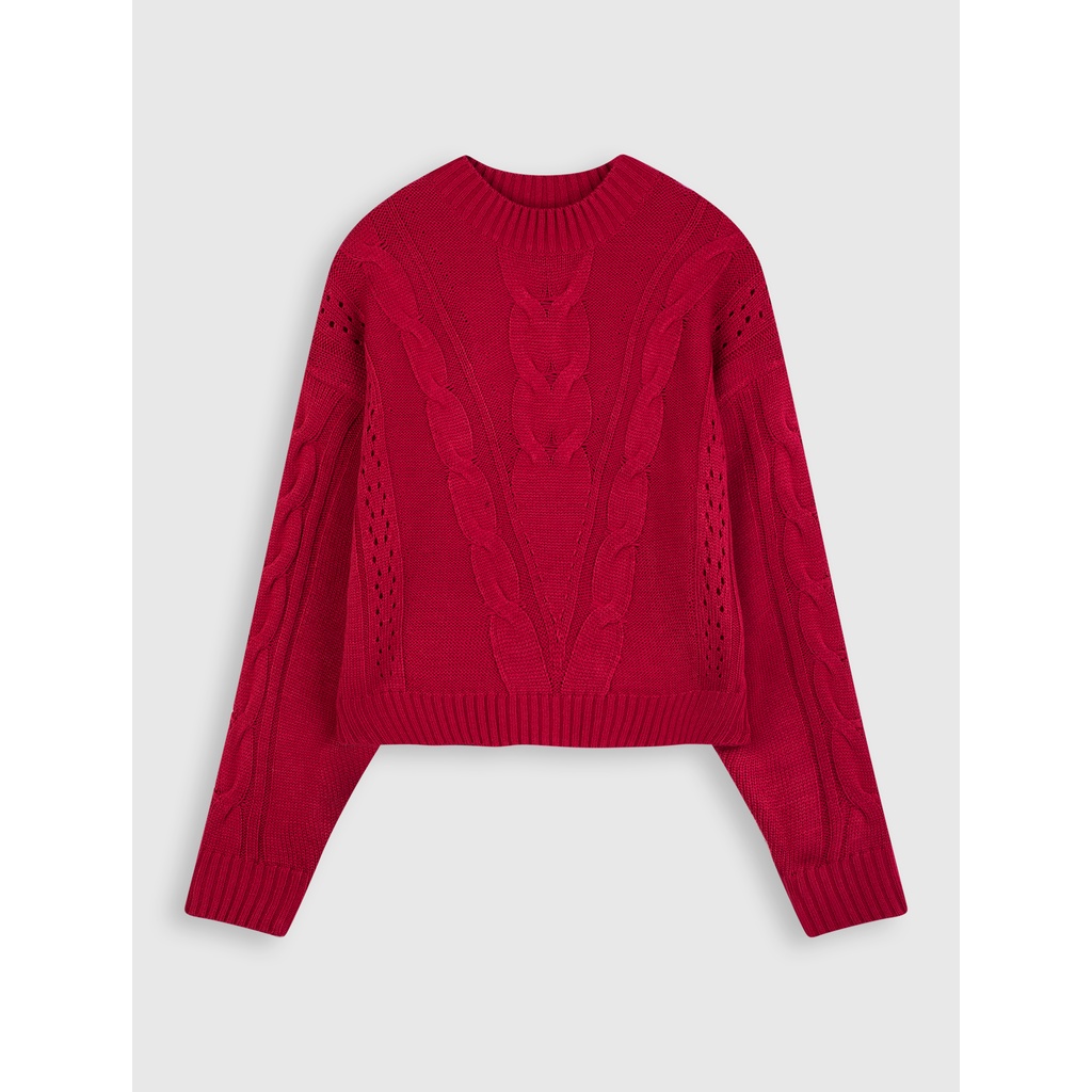 Áo len nữ CANIFA kiểu dệt vặn thừng - 6TE20W031 | BigBuy360 - bigbuy360.vn