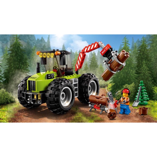 🌼🌼 Lắp Ráp 10870 Xe Tải Gắp Gỗ 🌼🌼