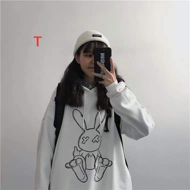 bst Áo hodie thỏ mắt x Tr&amp;Đ 5508 03