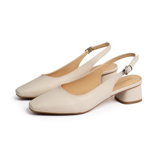 Giày Cao Gót Mũi Vuông Gót Vuông Cao 3cm 🍓GIÁ GỐC TẬN XƯỞNG 🍓Giày Cao Gót Slingback Erosska Mũi Vuông Dáng Basic