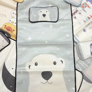 Chiếu lụa điều hòa chống thấm 4D kèm gối