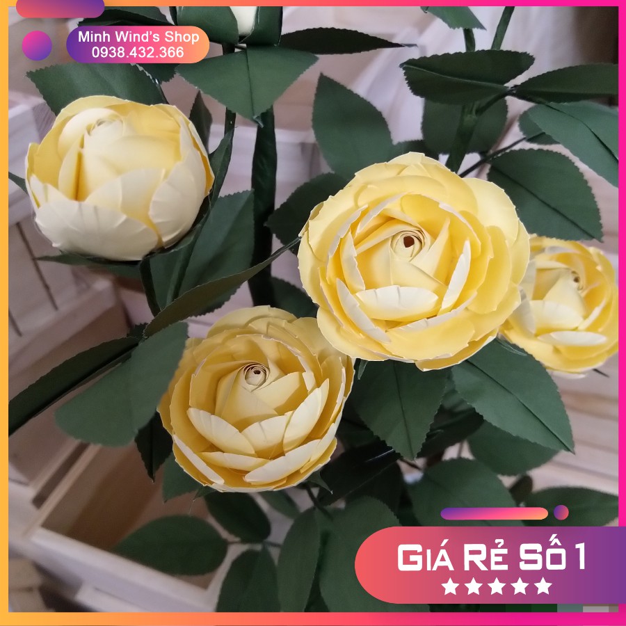 K97 - Khuôn Thép, Khuôn Cắt Hoa Hồng Trà