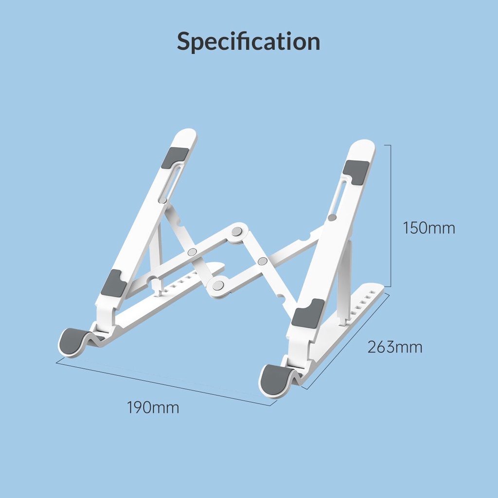 Giá đỡ máy tính xách tay ORICO có thể điều chỉnh được thiết kế cầm tay tiện dụng PFB-A23
