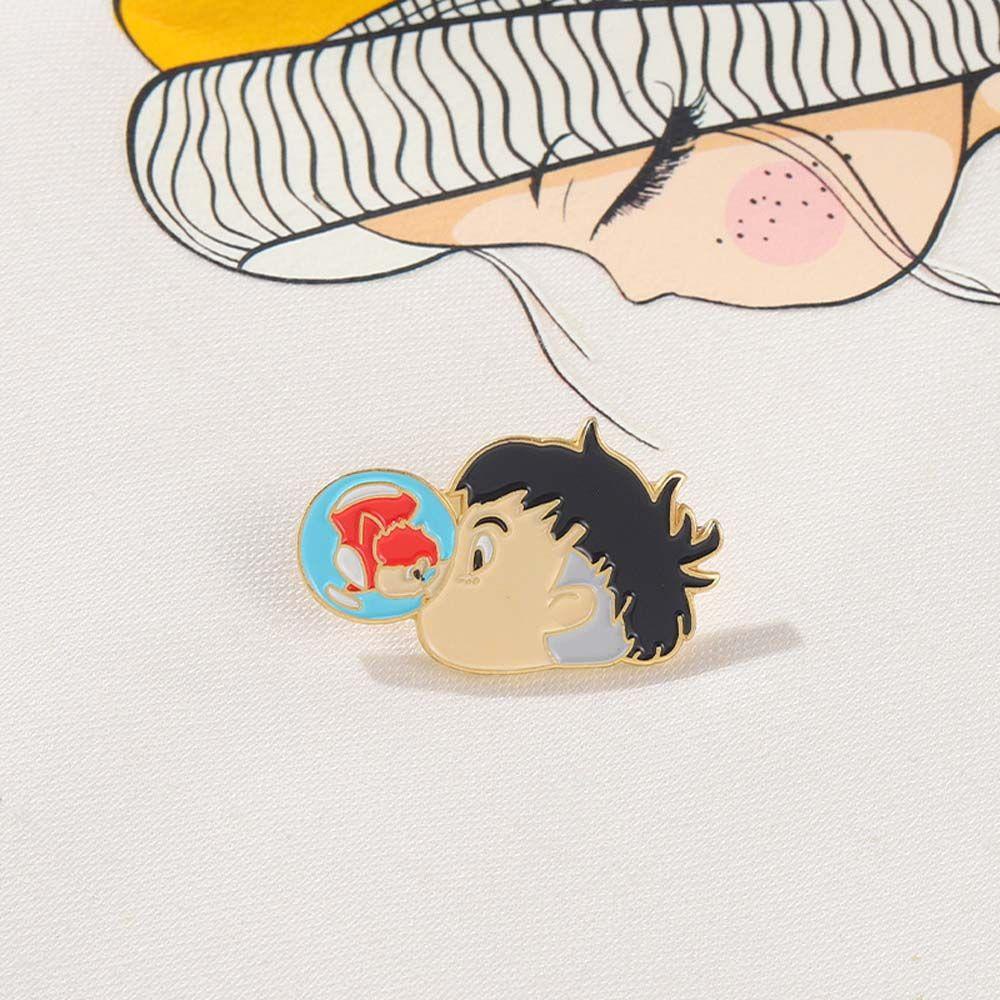 Ghim Cài Áo Hình Ngựa Ponyo Dễ Thương