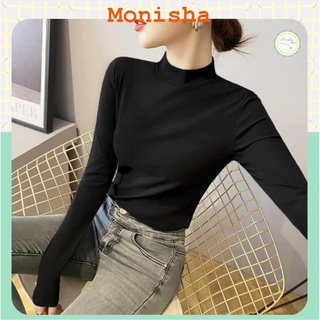 Áo giữ nhiệt nữ nhiều màu chất nỉ nhẹ, áo thu đông form đẹp VN01
