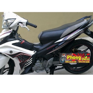 Tem rời ex 135 ix dán xe trắng
