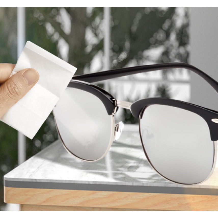 Set 50 Khăn Lau Kính / Màn Hình Điện Thoại / Máy Ảnh Đa Năng Khô Nhanh