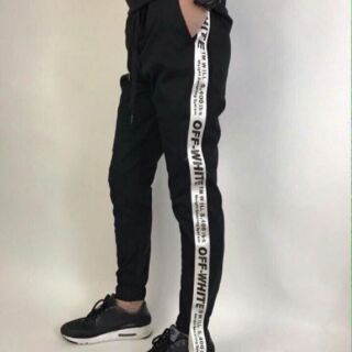Quần jogger viền dây Off White