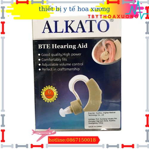 Máy Trợ Thính Cho Người Già - Máy Trợ Thính Vành Tai Alkato VT-113