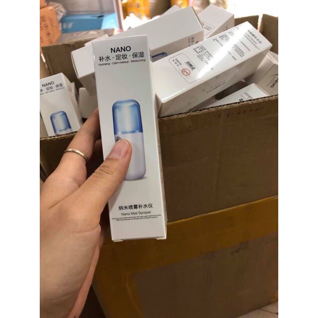 MÁY XỊT KHOÁNG NANO MINI CẦM TAY kiêm xông hơi mini | BigBuy360 - bigbuy360.vn