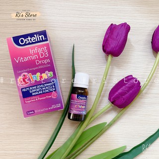 Vitamin D3 Ostelin drop 2.4ml cho trẻ từ sơ sinh