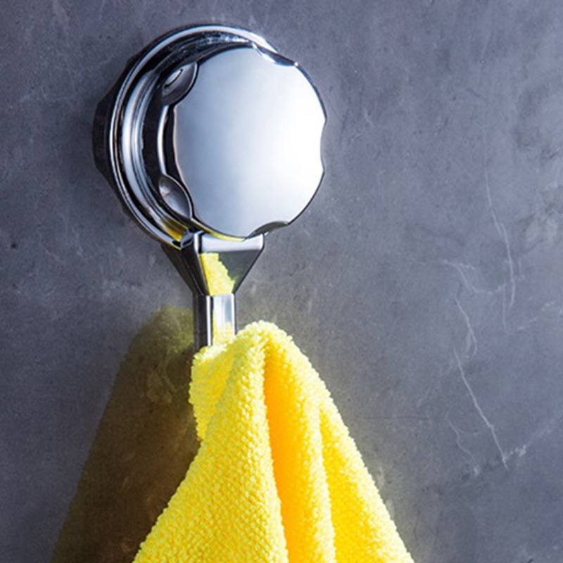 1 / 3 Móc Treo Đồ Có Giác Hút Chân Không Bằng Crom