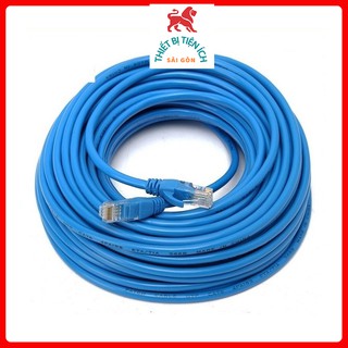 Dây mạng cat 6 bấm sẵn 2 đầu 100m, 110m, 120m - test thông mạng trước khi giao