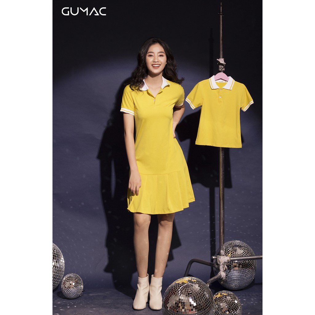 Áo và Đầm cổ bẻ bo tay GUMAC | BigBuy360 - bigbuy360.vn