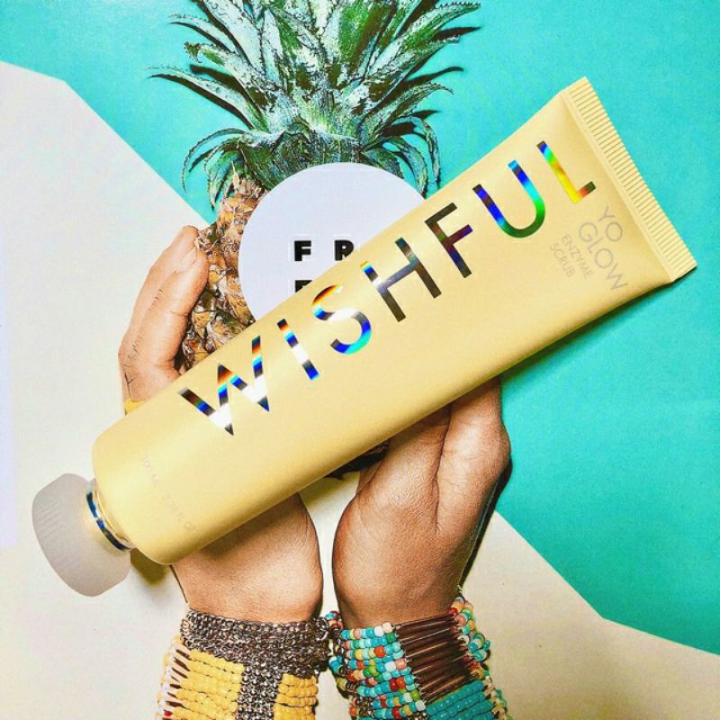 [ Combo 10 gói ] Tẩy Da Chết Huda Beauty Wishful Yo Glow Enzyme Scrub