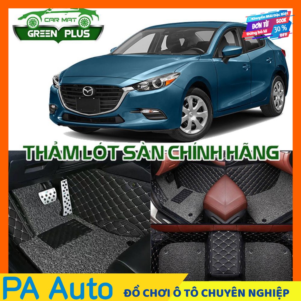 Thảm lót sàn ô tô 5D, 6D Mazda 3 Sedan Hatchback 2013-2019