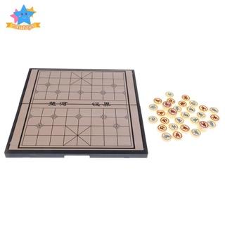 [Edstars] Bộ cờ vua Trung Quốc xinh xắn có thể gập lại Bàn cờ trò chơi Quà tặng