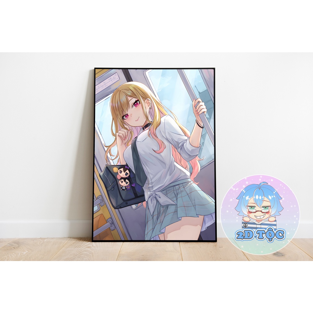 POSTER A3 KITAGAWA MARIN (6) ANIME MANGA NÀNG BÚP BÊ THỬ ĐỒ CỦA TÔI BIẾT YÊU - 2D TỘC SHOP