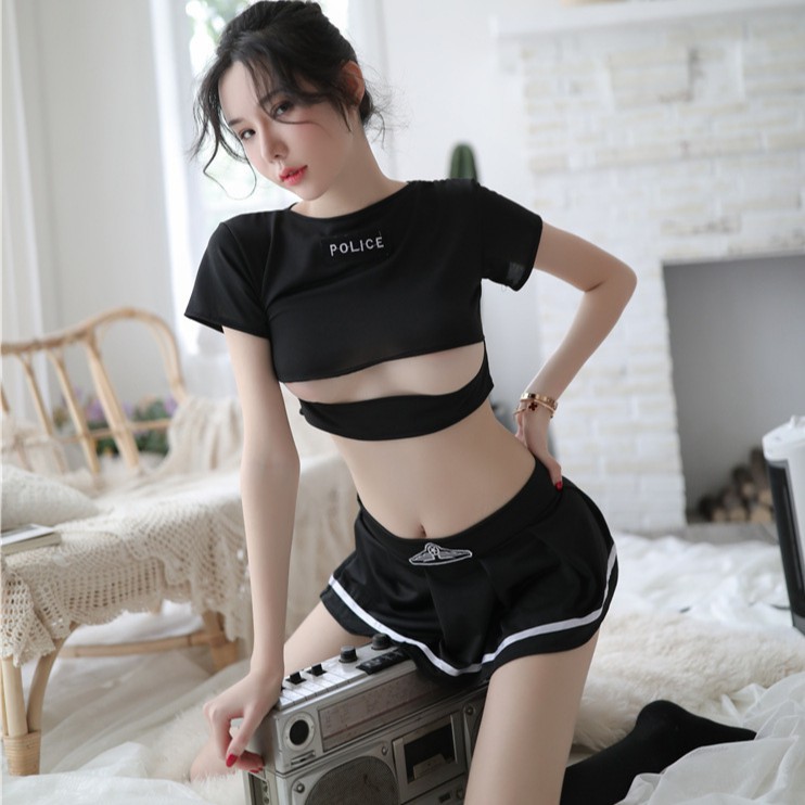 Váy ngủ Cosplay Cảnh sát quyến rũ CL005 | BigBuy360 - bigbuy360.vn