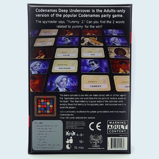 CODENAMES DEEP UNDERCOVER 2.0 Board Game