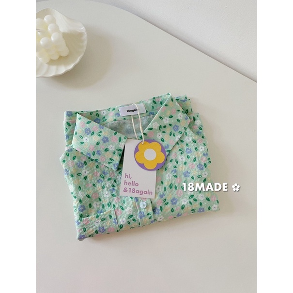 Áo sơ mi Momo 18made ✿ 𝐁𝐲 𝐄𝐢𝐠𝐡𝐭𝐞𝐞𝐧 𝐀𝐠𝐚𝐢𝐧