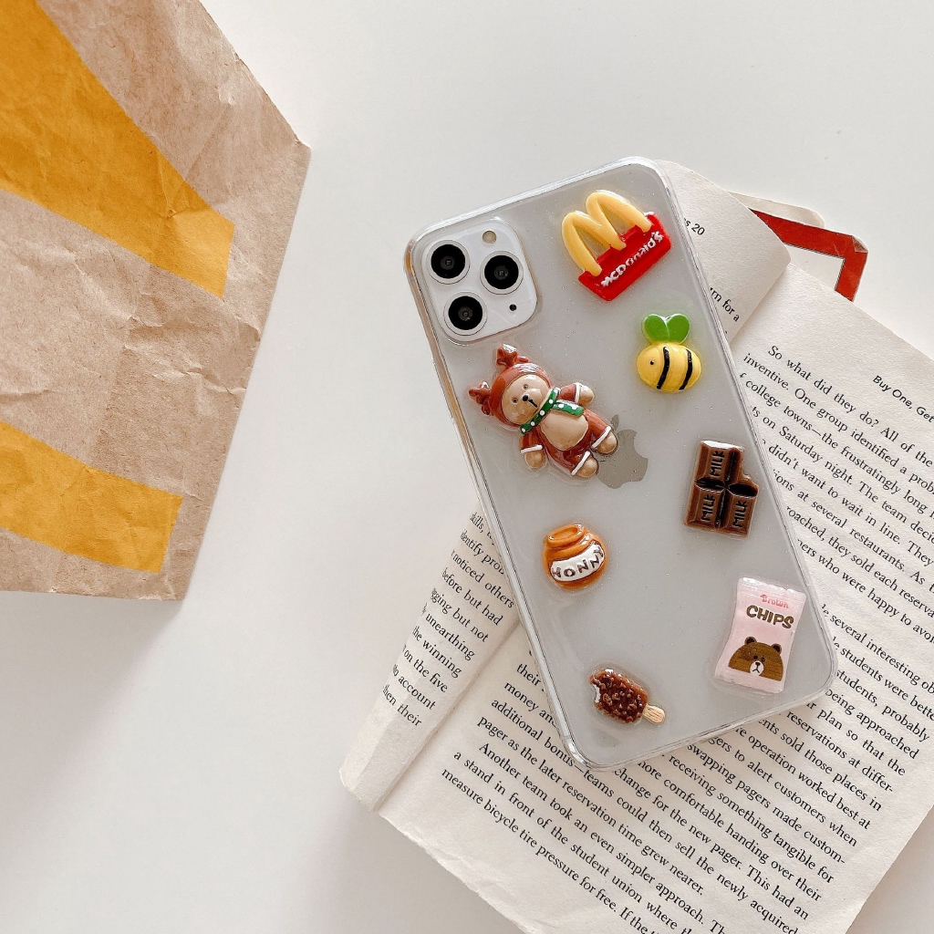 Ốp Điện Thoại Hình Bánh Quy Sô Cô La Cho Iphone 11 Xs 7 / 8 Plus Xr | BigBuy360 - bigbuy360.vn