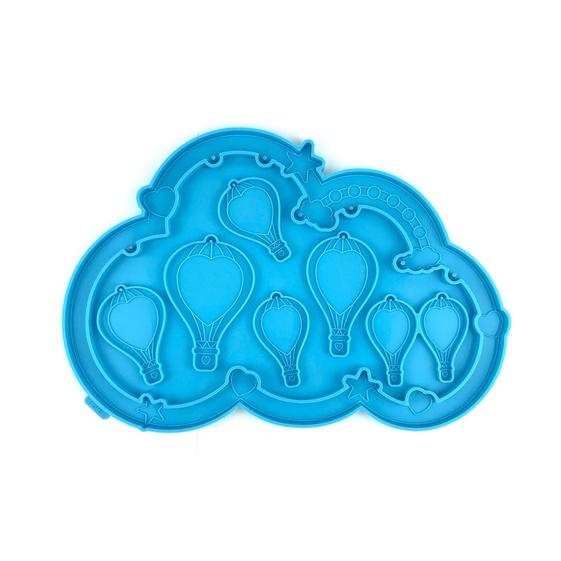Khuôn Silicone Hình Khinh Khí Cầu Làm Trang Sức Thủ Công