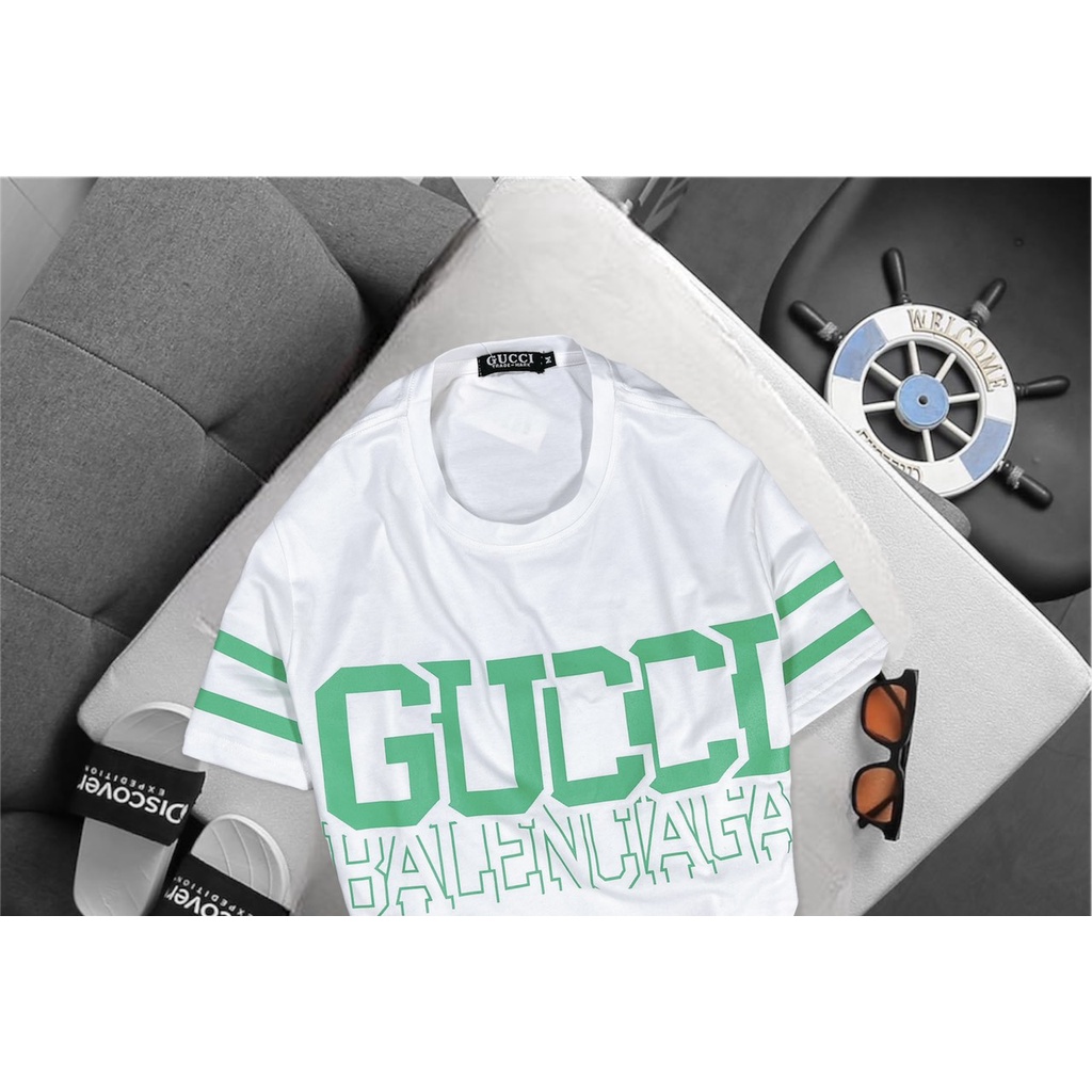 Áo thun nam cổ tròn GCBAL phong cách vải cotton KENSTORE89 ATV223