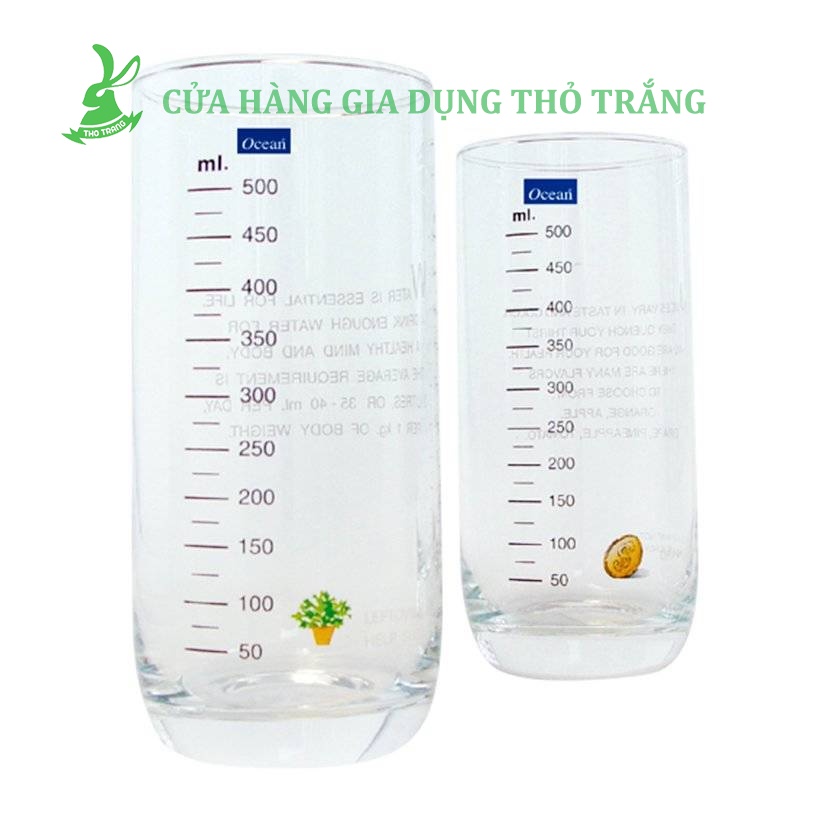 Ly Thủy Tinh Ocean Chia Vạch Top Drink 625 ml 2B00322G0008 Thái Lan